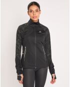 Veste de running réfléchissante Zeroweight Pro Warm noire