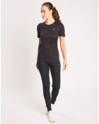 T-Shirt technique 100% Laine Merino Warm noir