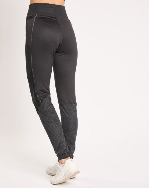 Collant de running réfléchissant Zeroweight Warm noir