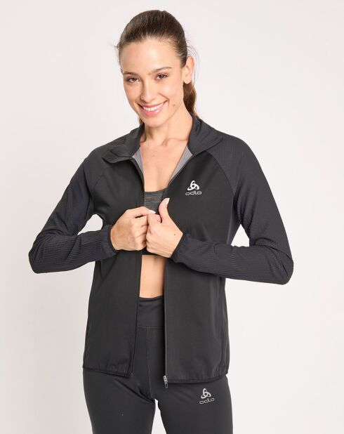 Veste de running Zeroweight Warm Hybrid noire