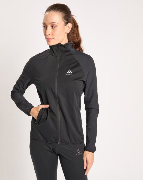 Veste de running Zeroweight Warm Hybrid noire