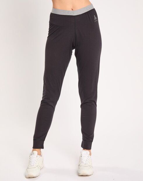 Sous-pantalon thermique 100% Laine Merino Natural noir