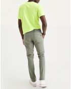 Pantalon Smart 360 Flex Alpha Skinny kaki