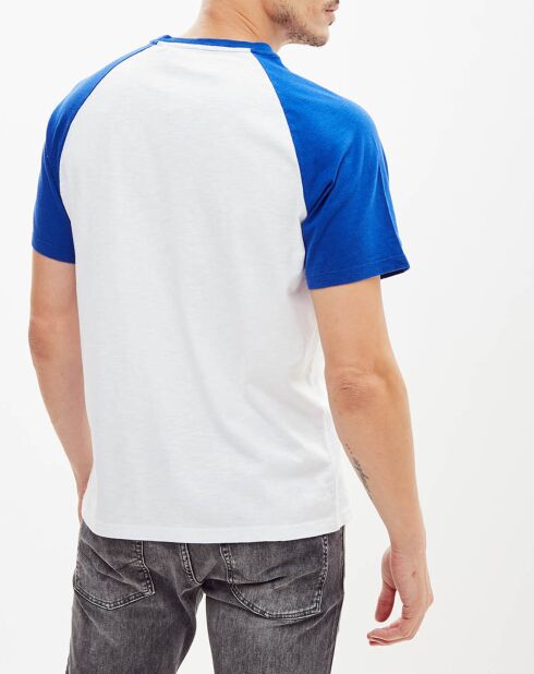 T-Shirt Logo Archive blanc/bleu