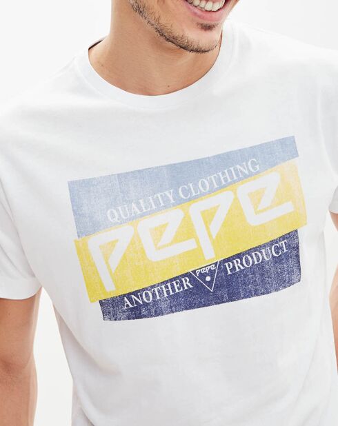 T-Shirt Logo Archive blanc