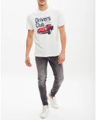 T-Shirt Waldo Car blanc