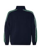 Sweat Loganne bleu marine/vert/blanc