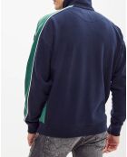 Sweat Loganne bleu marine/vert/blanc