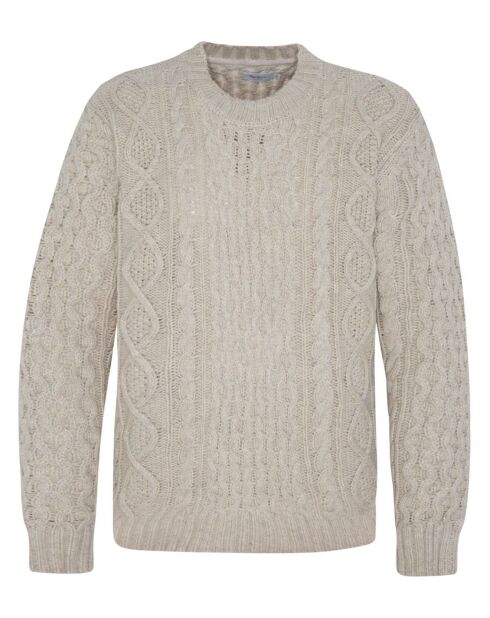 Pull en Laine mélangée Steve beige