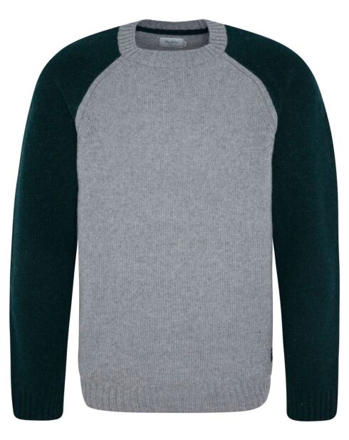 Pull en Laine mélangée Sunrise Bic gris/vert
