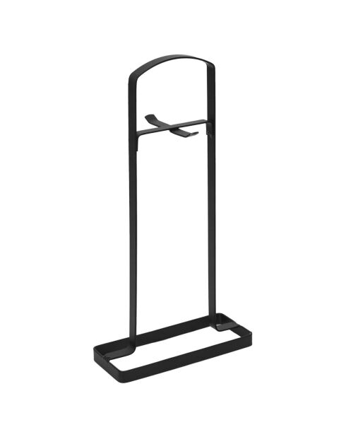 6 Planches à découper avec socle marron/noir - 16x30x5 cm