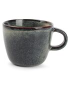 4 Tasses à expresso Stitch bleu/vert - 9 cl