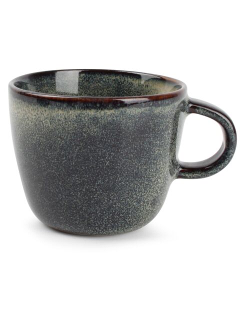 4 Tasses à expresso Stitch bleu/vert - 9 cl