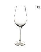 6 Verres à vin Tinta transparents - 39 cl