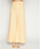 Pantalon Rose Wide orange clair