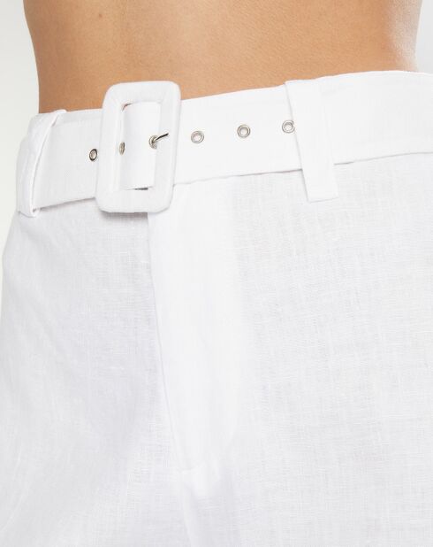 Rose Wide witte broek