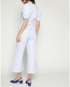 Combinaison 100% Lin Frederikke bleu clair