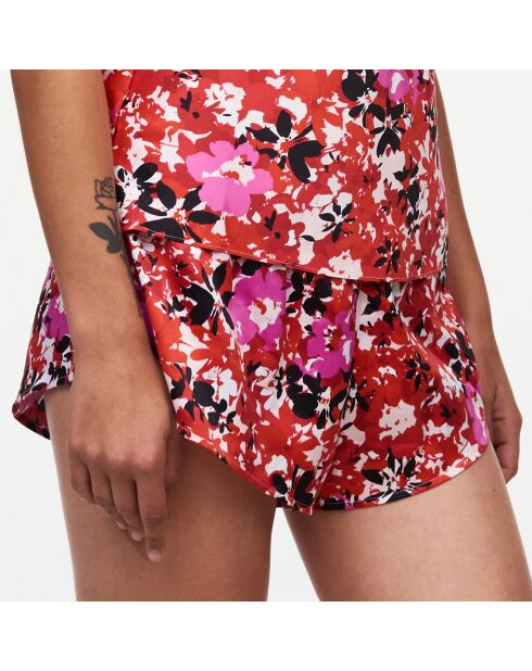 Short Niki imprimé fleurs multicolore