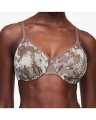 Soutien-gorge Très Enveloppant avec armatures Magnifique camouflage multicolore