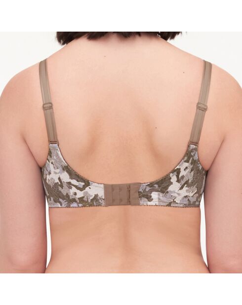Soutien-gorge Très Enveloppant avec armatures Magnifique camouflage multicolore