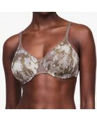 Soutien-gorge Très Enveloppant avec armatures Magnifique camouflage multicolore