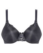 Soutien-gorge Enveloppant Moulé avec armatures Hedona gris profond