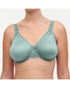 Soutien-gorge Enveloppant Moulé avec armatures Hedona vert treillis