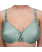 Soutien-gorge Enveloppant Moulé avec armatures Hedona vert treillis