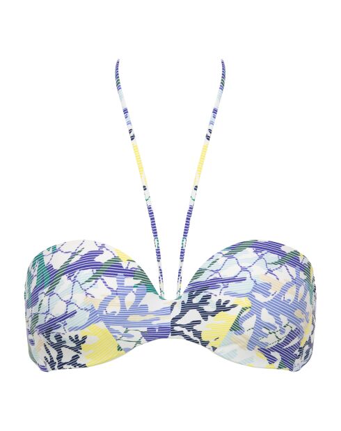 Haut de maillot de bain Coque Bandeau amovible Straps Seaside algues