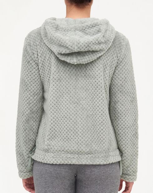 Veste en Polaire Coco gris chiné