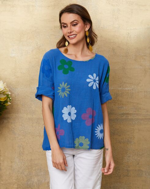 Aphrodite königsblaues Top