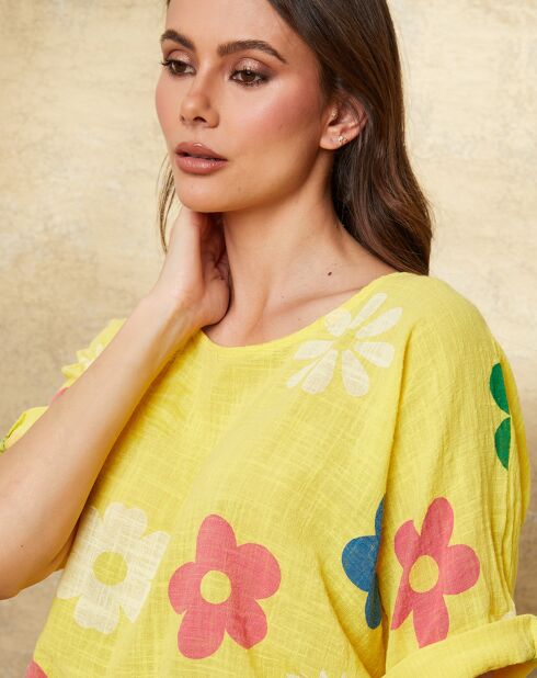 Top Afrodita amarillo