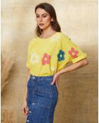 Top Aphrodite jaune
