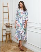 Robe 100% Lin Batifola blanche