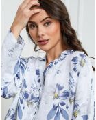 Chemise 100% Lin Fetucina blanche
