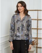 Chemise 100% Lin Fetucina taupe