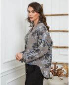 Chemise 100% Lin Fetucina taupe
