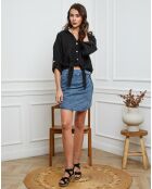 Chemise 100% Lin Josue noire