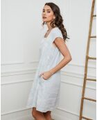 Robe 100% Lin Many grise
