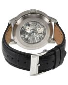 Montre Mulberry Homme Automatique en Cuir noire