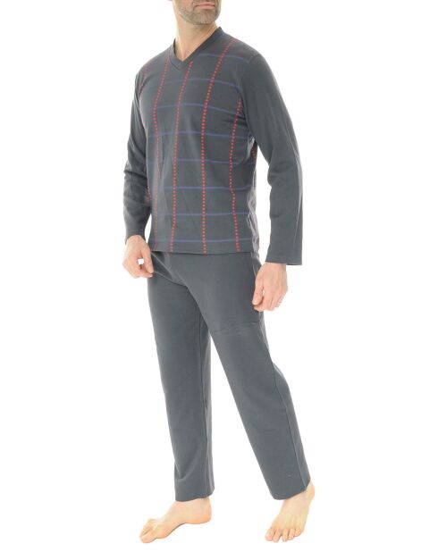 Pyjama Cyprien gris foncé
