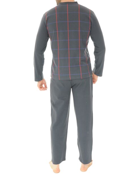 Pyjama Cyprien gris foncé