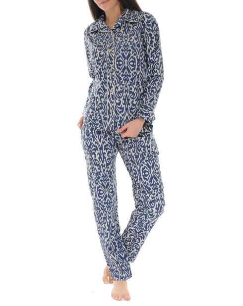Pyjama Léonie bleu marine