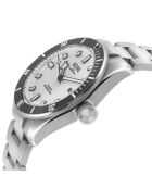 Yorkville Herren-Automatikuhr aus silberfarbenem Stahl