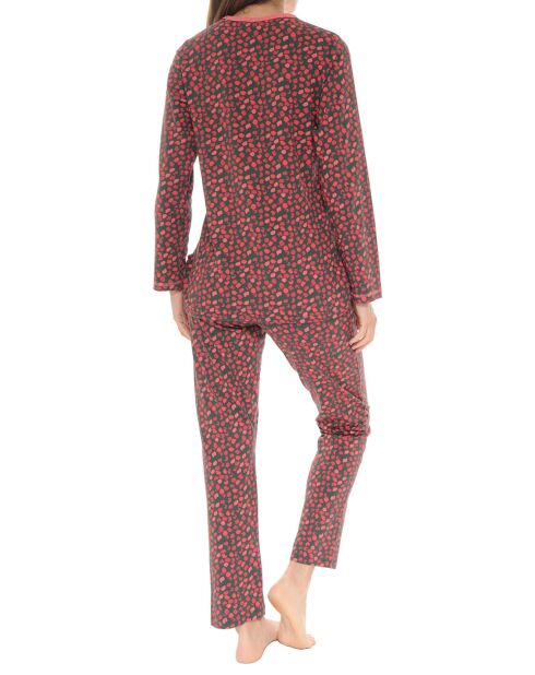 Haut Béryl vert kaki/rose