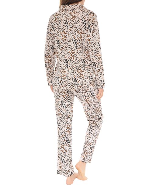 Pyjama long Lys beige