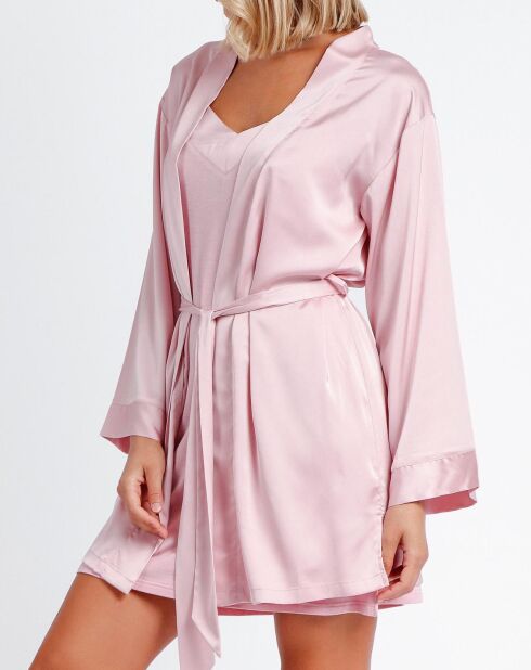 Déshabillé Audrey rose