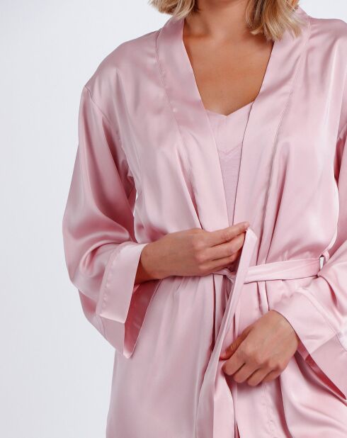 Déshabillé Audrey rose