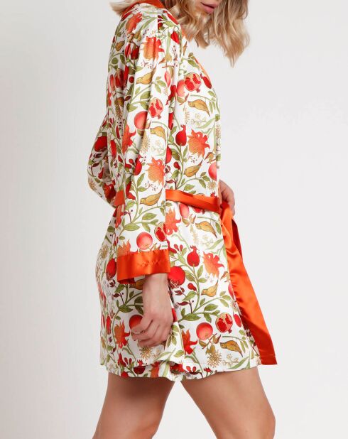 Déshabillé Margaux orange