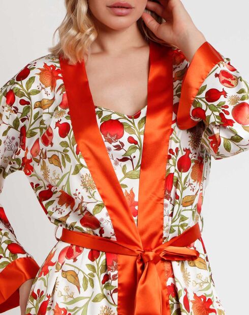 Déshabillé Margaux orange